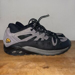 Nike ACG Air Exploraid Light Graphite Canyon Gold Black Men’s Sneakers Sz 11.5